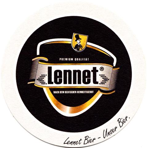 aachen ac-nw lennet rund 1a (205-u lennet bier unser bier)